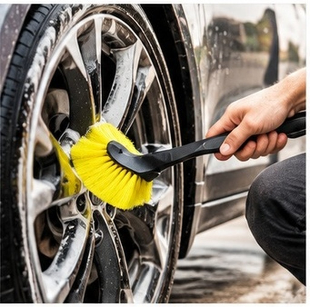 2Pcs Car Tire Brush Soft Brist - Dirt Brush Interior 评论和价格