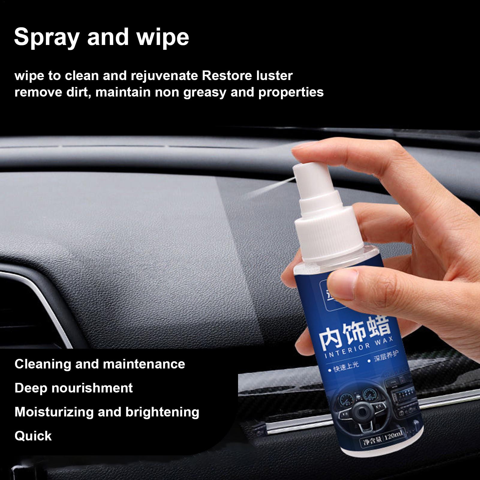 Car Cleaner 120ml Protectant W - Leather Cleaner Interior 评论和价格